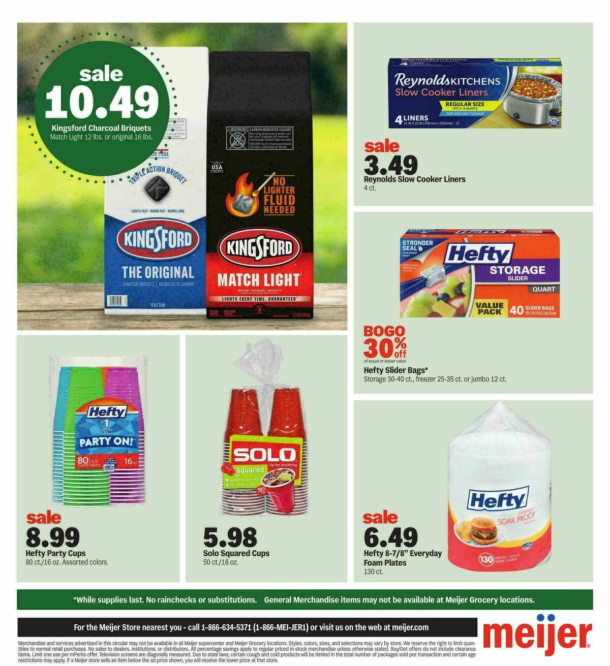 Meijer Big stores real low prices Weekly Ad from September 23