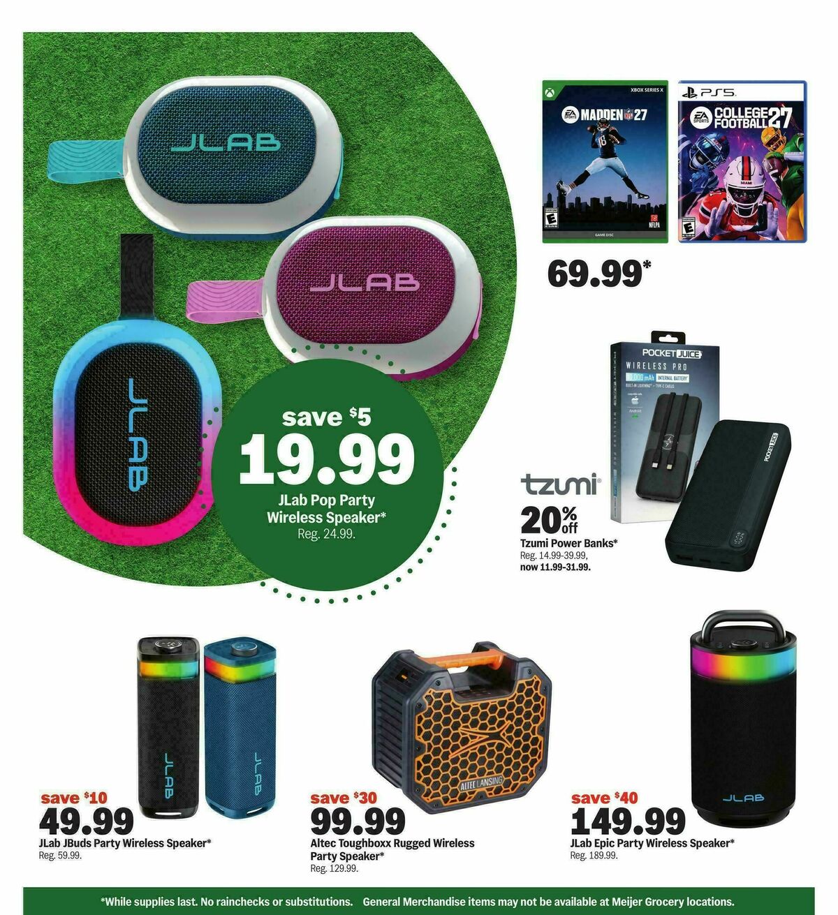 Meijer Big stores real low prices Weekly Ad from September 23