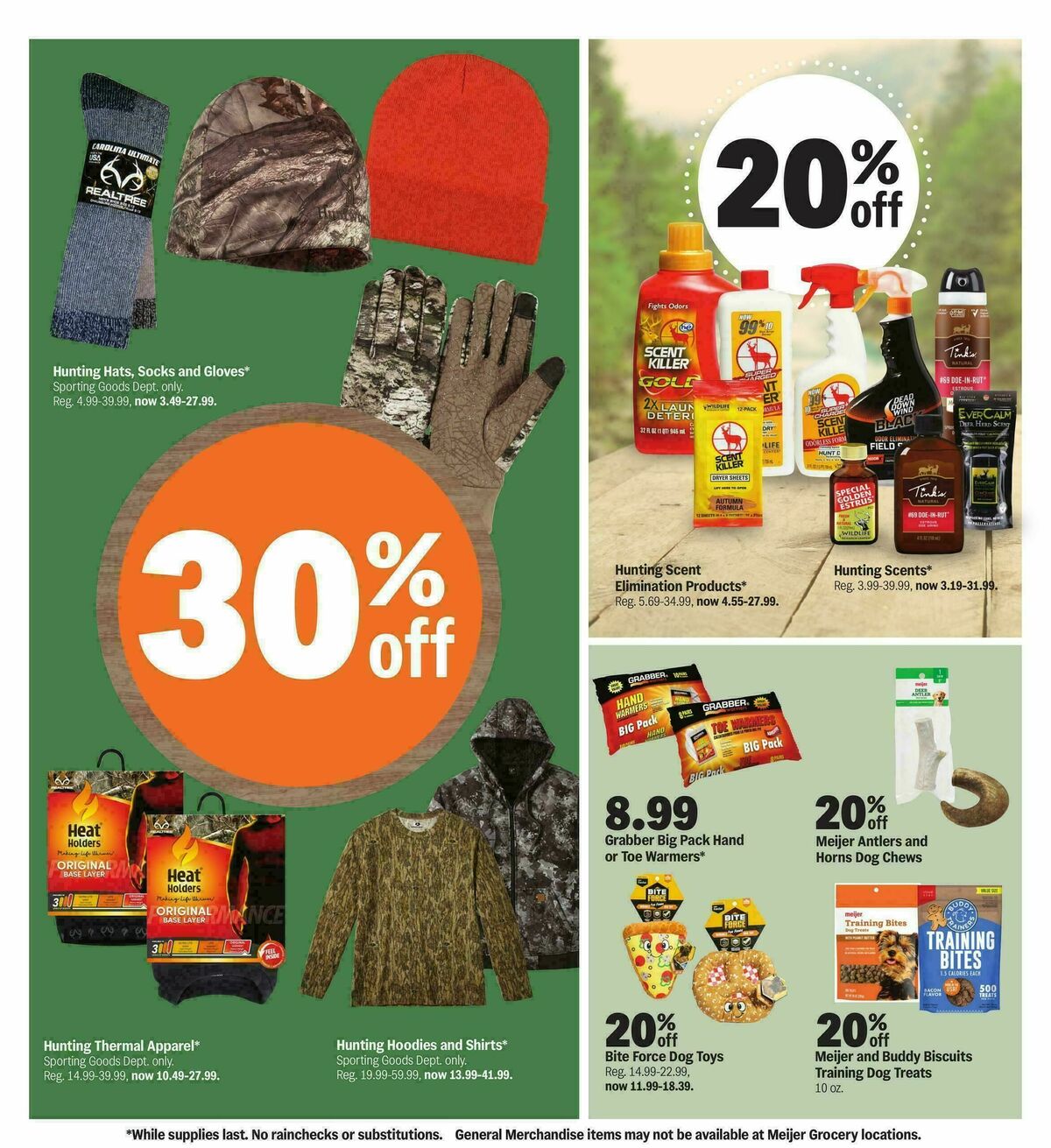 Meijer Big stores real low prices Weekly Ad from September 23