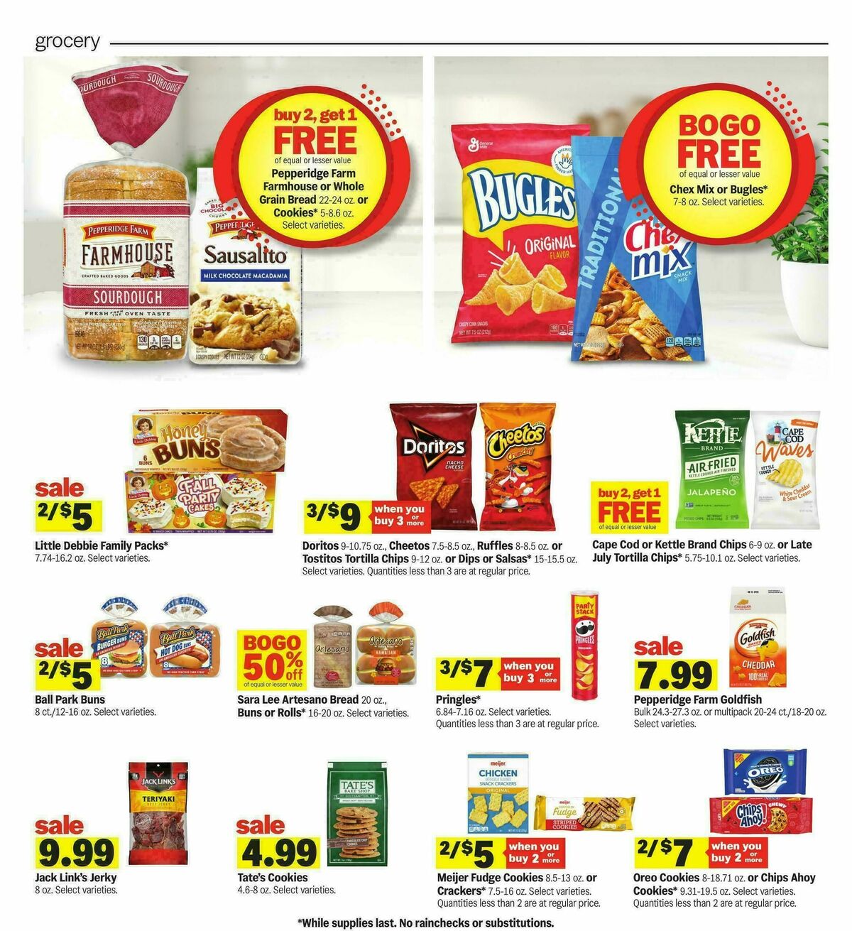 Meijer Weekly Ad from September 30