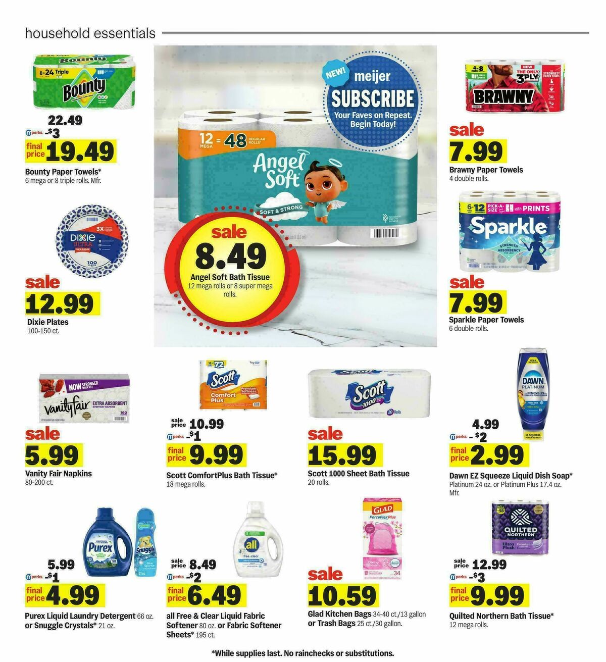 Meijer Weekly Ad from September 30