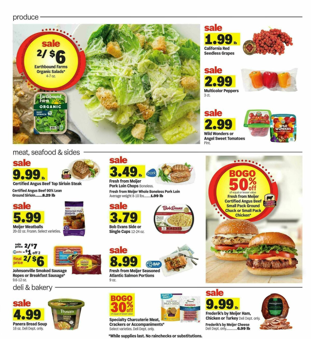 Meijer Weekly Ad from September 30