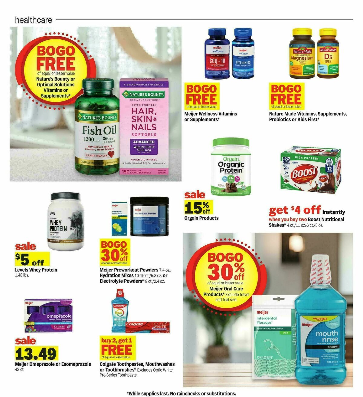 Meijer Weekly Ad from September 30