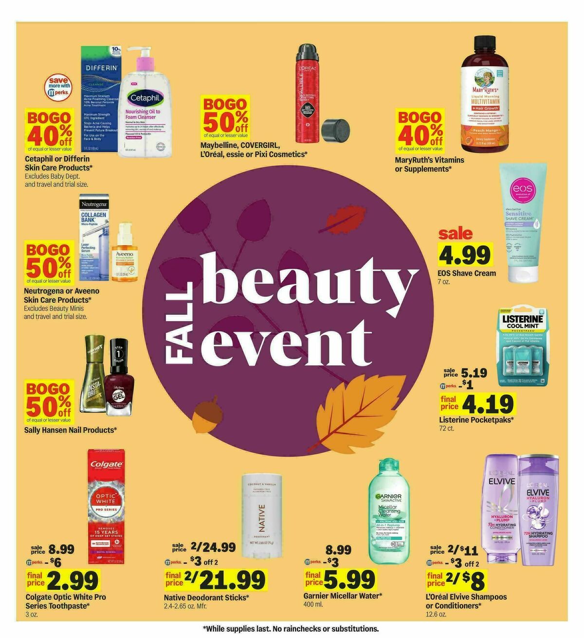 Meijer Weekly Ad from September 30