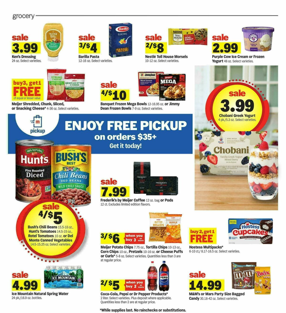 Meijer Weekly Ad from September 30