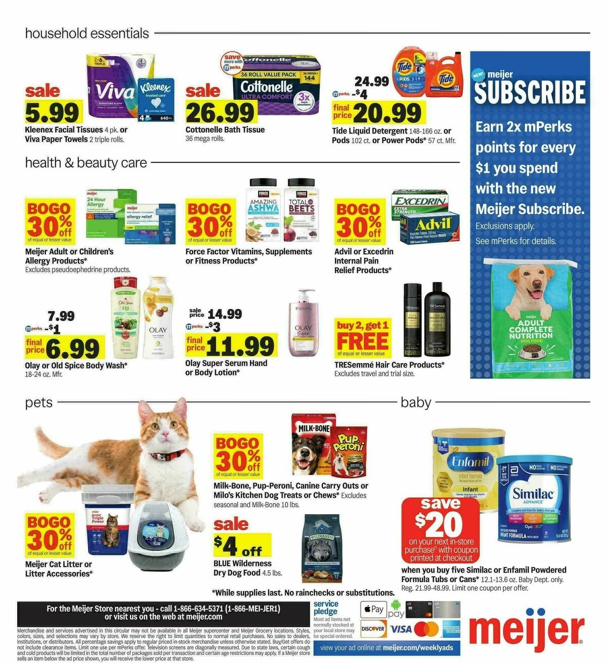 Meijer Weekly Ad from September 30