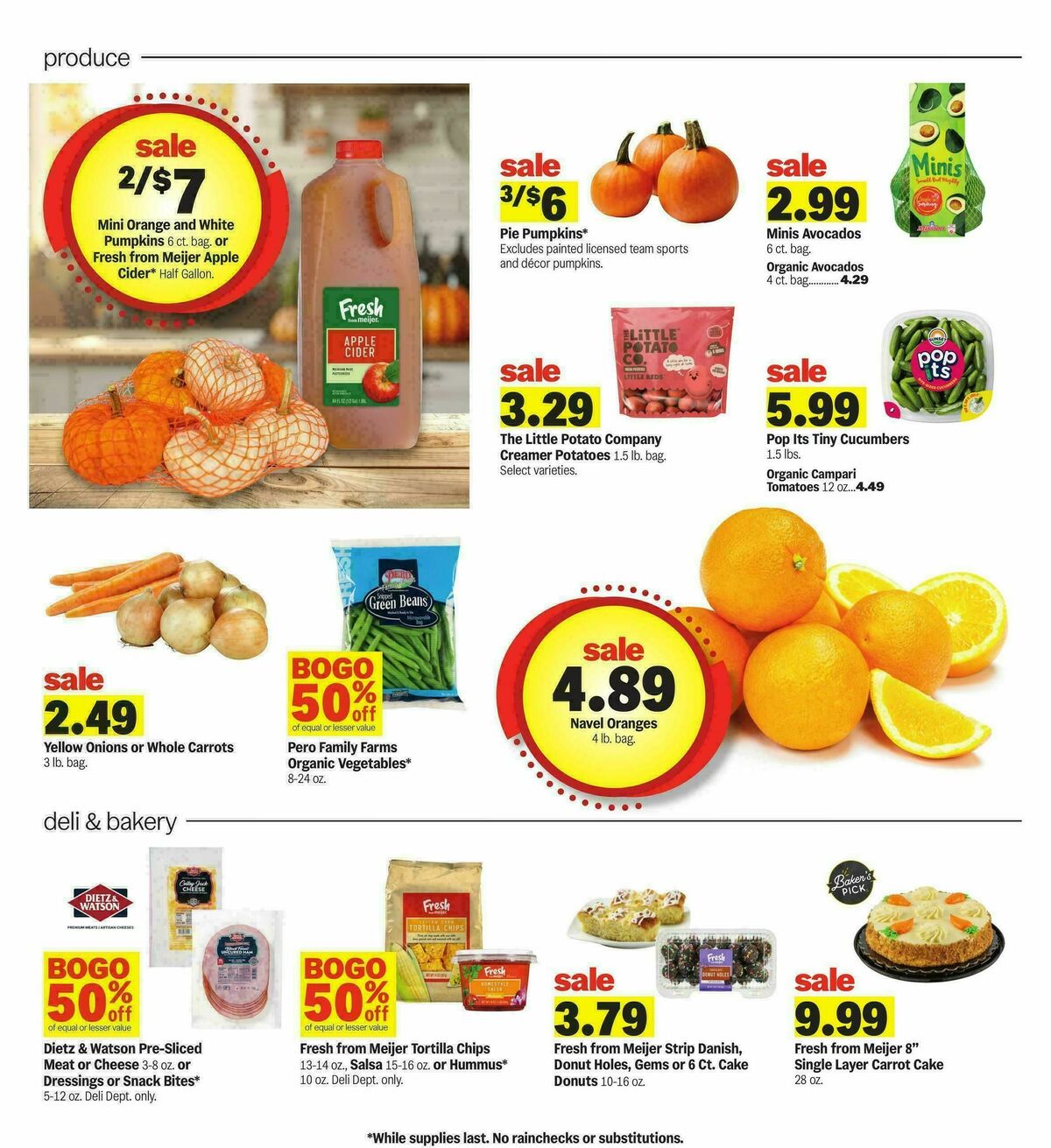 Meijer Weekly Ad from September 30