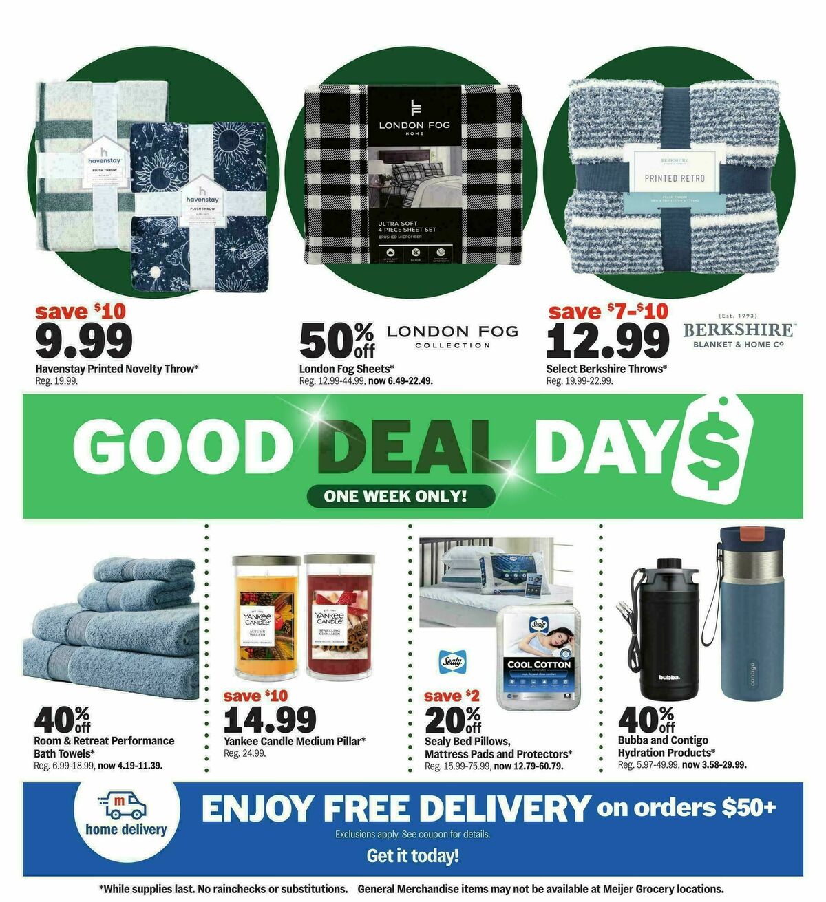 Meijer Good deal days. one week only! Weekly Ad from October 7