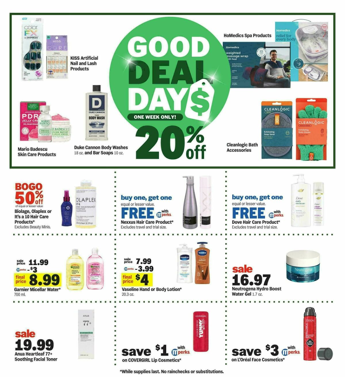 Meijer Good deal days. one week only! Weekly Ad from October 7