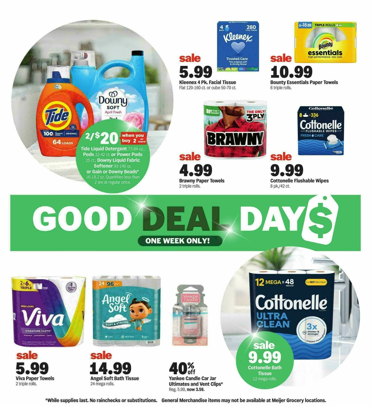 Meijer Good deal days. one week only! Weekly Ad from October 7