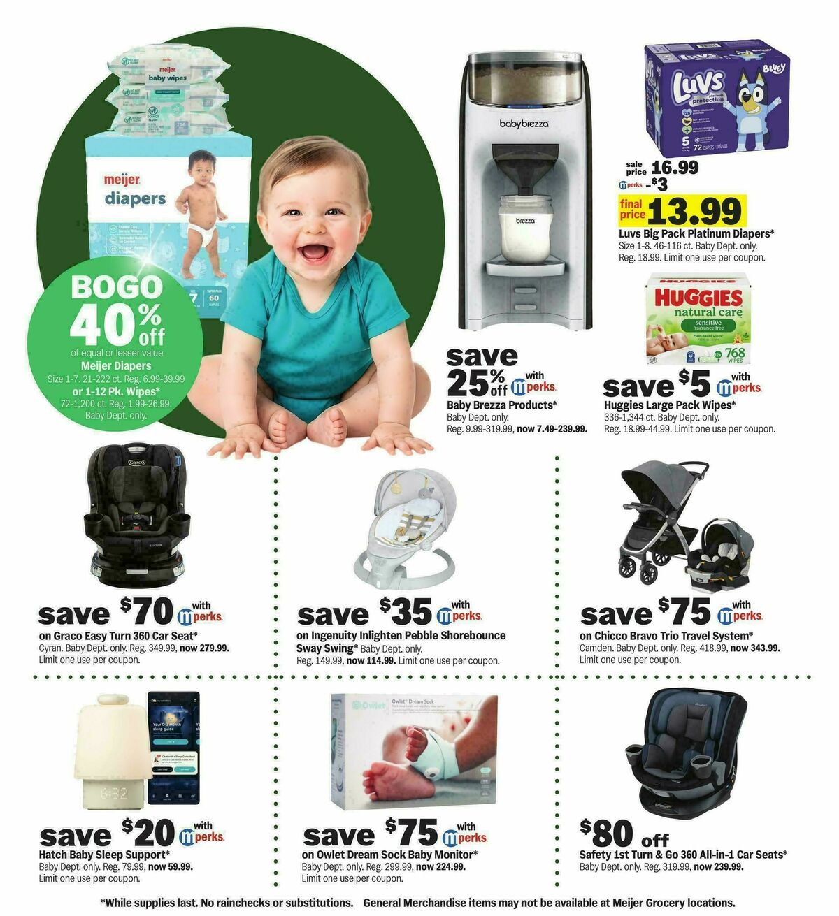 Meijer Good deal days. one week only! Weekly Ad from October 7