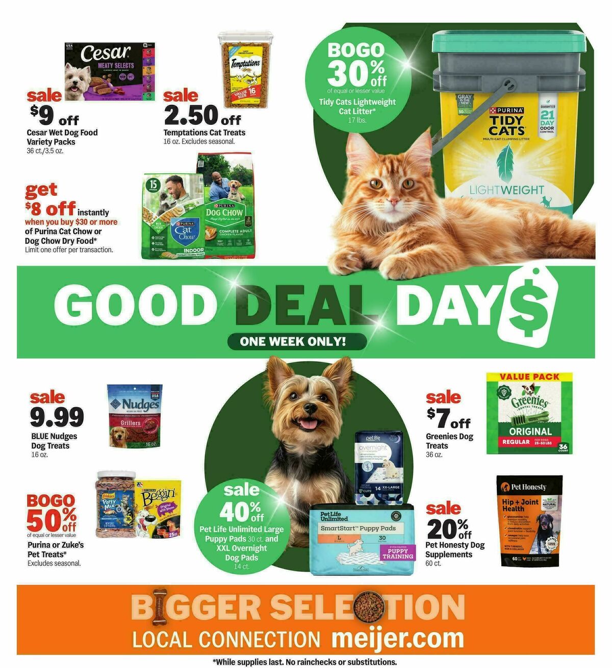 Meijer Good deal days. one week only! Weekly Ad from October 7