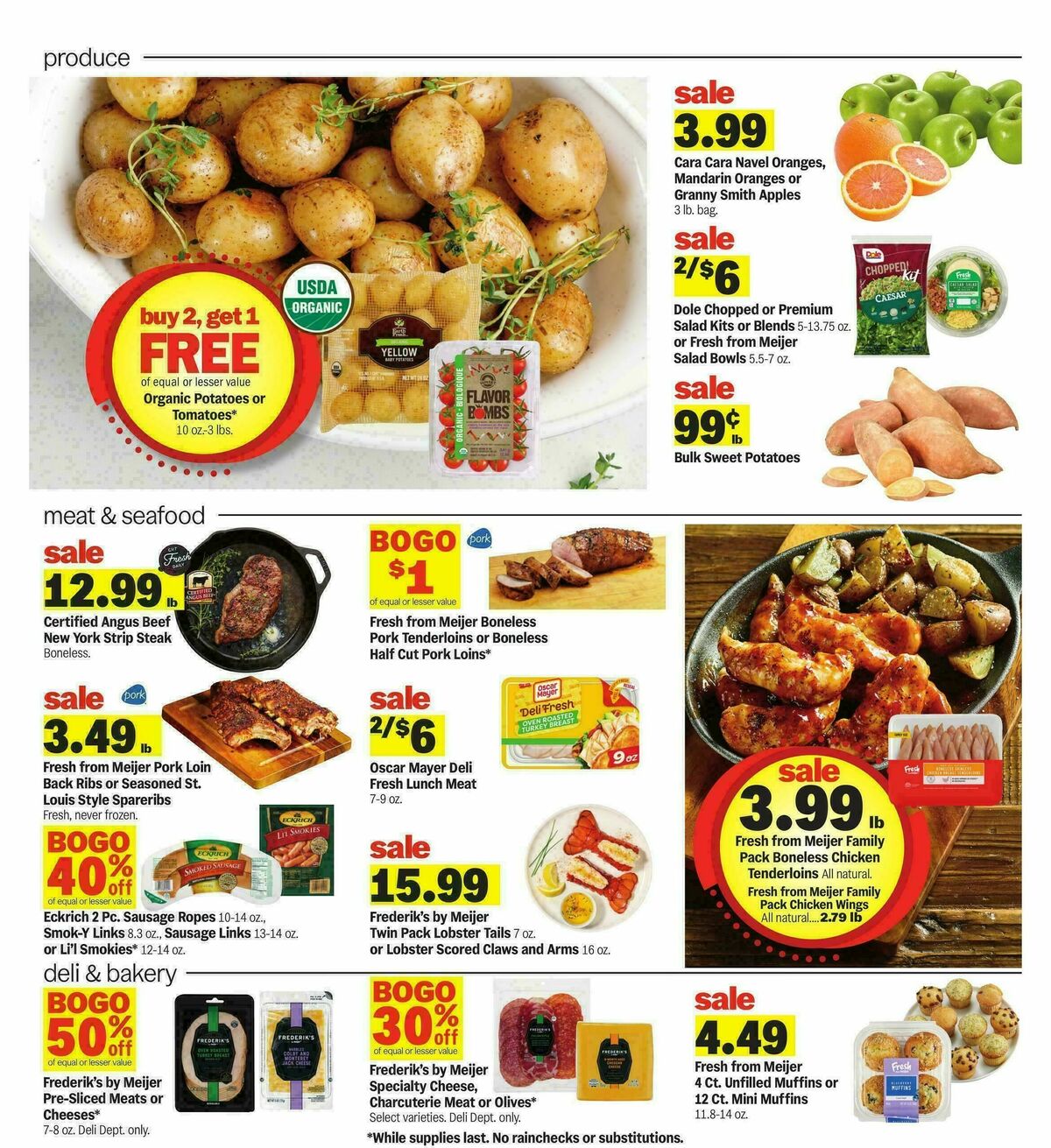 Meijer Weekly Ad from October 7