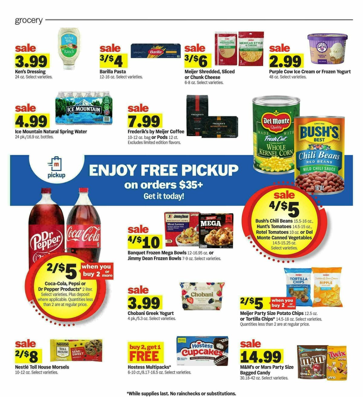 Meijer Weekly Ad from October 7