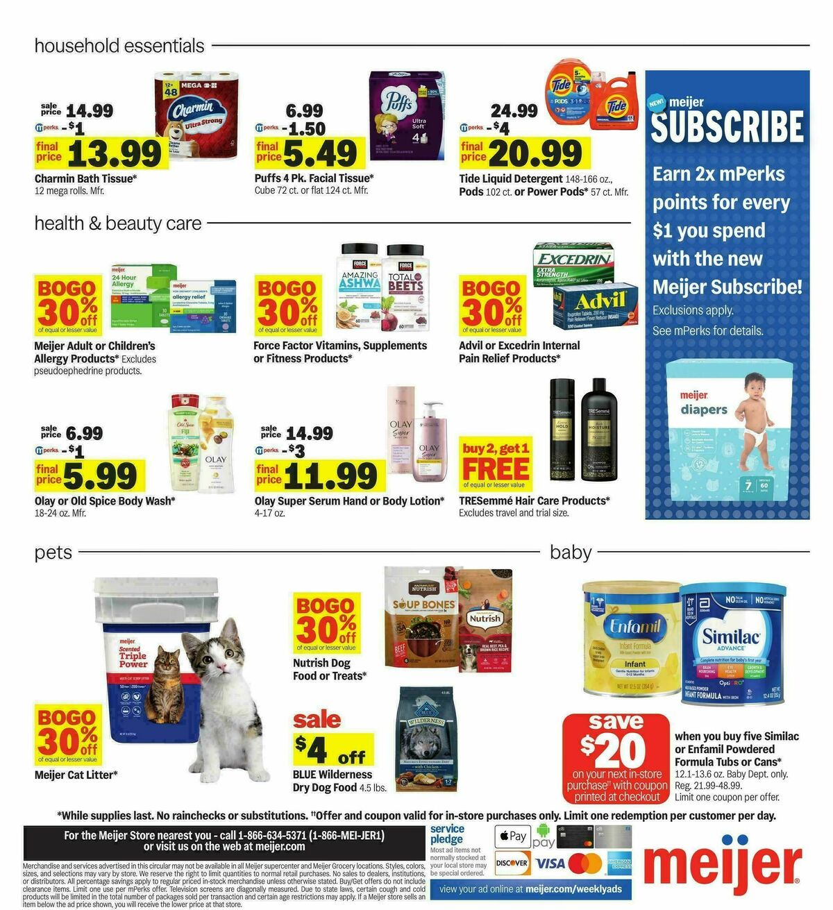 Meijer Weekly Ad from October 7