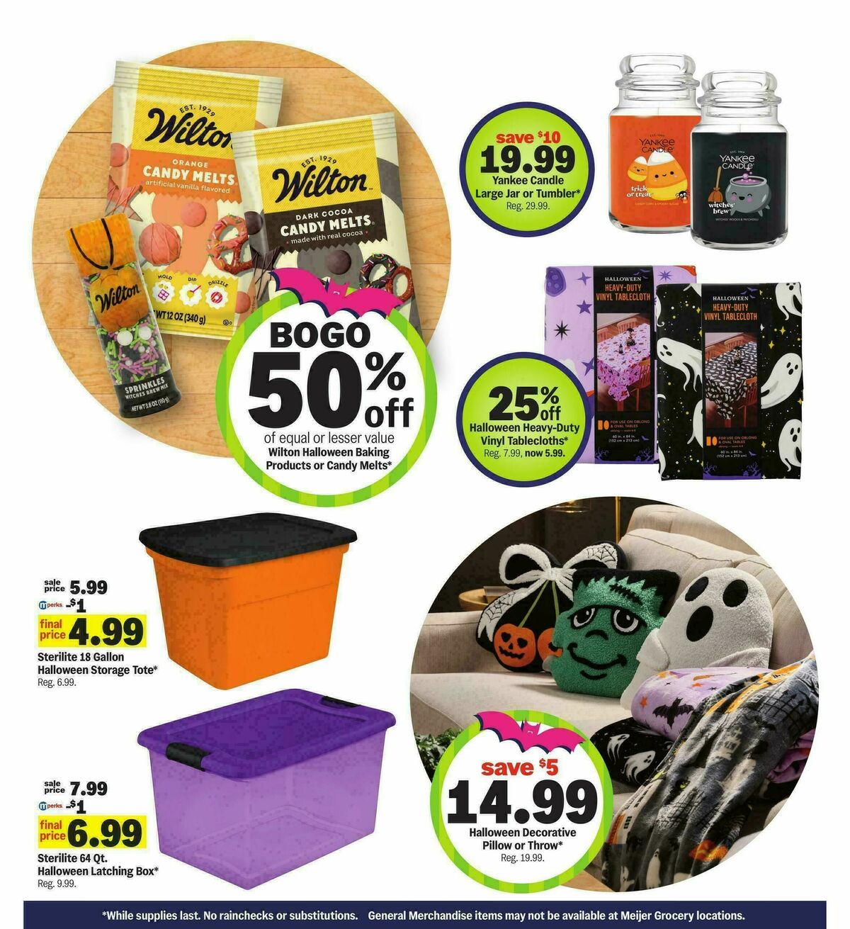 Meijer Happy Halloween Weekly Ad from October 7