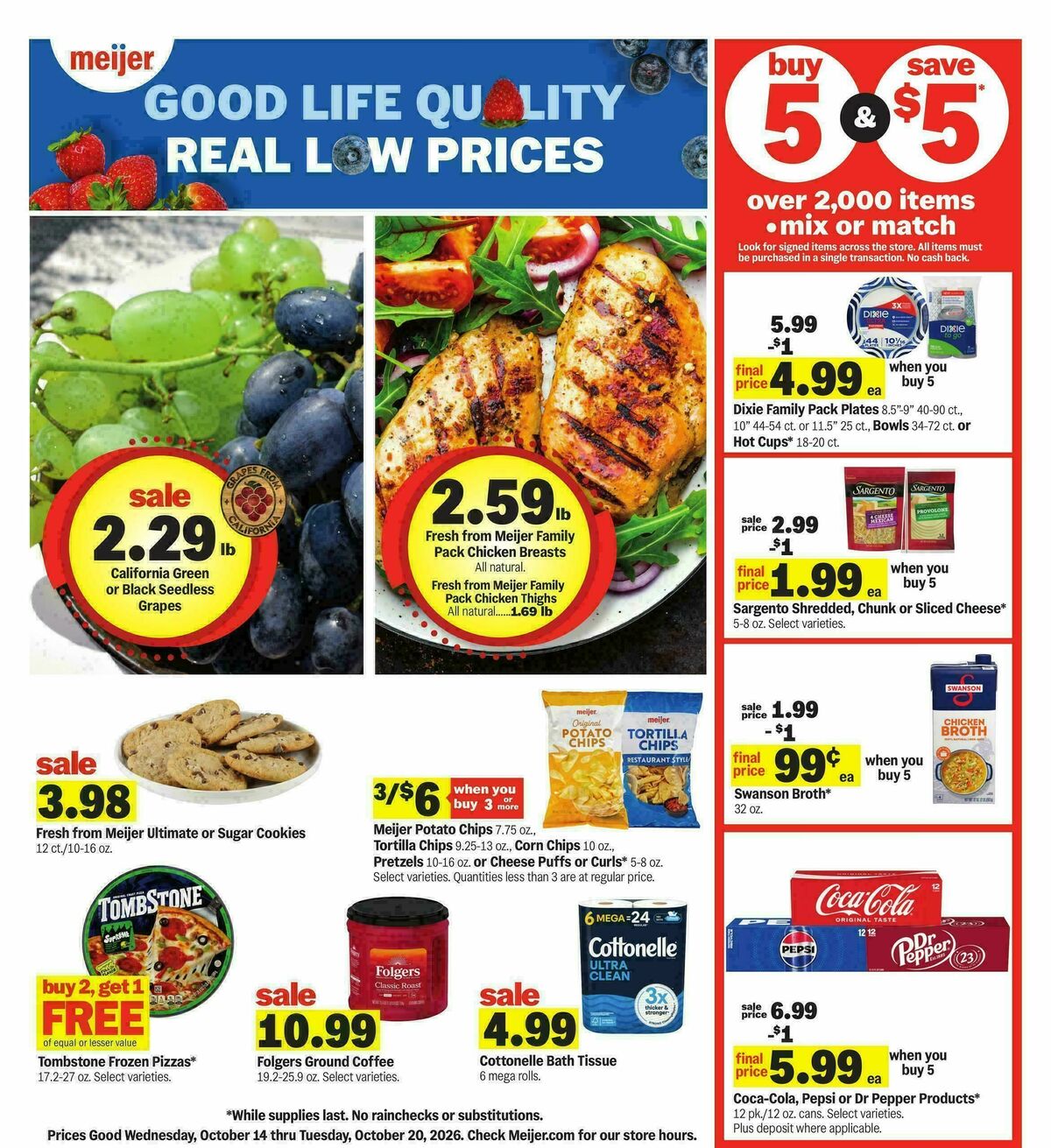 Meijer Weekly Ad from October 14