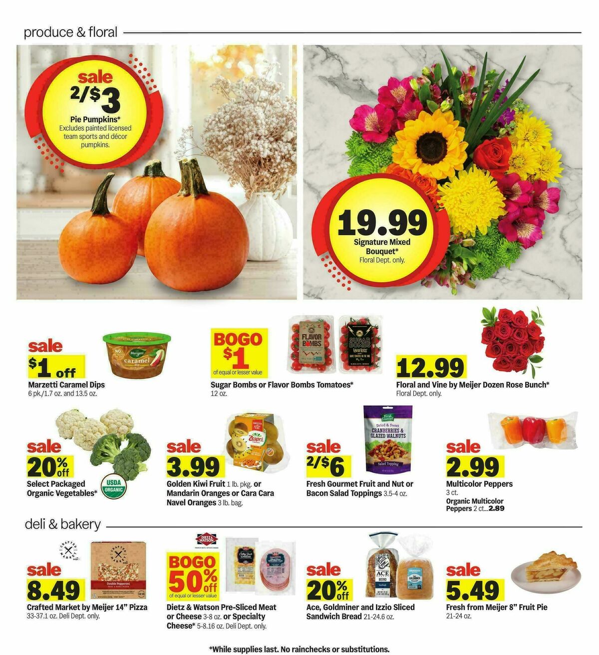 Meijer Weekly Ad from October 14