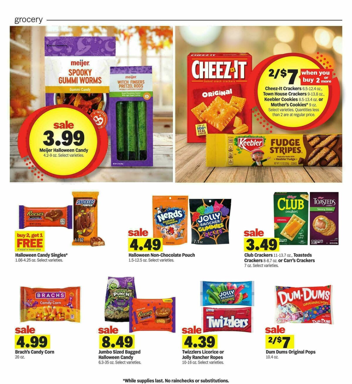 Meijer Weekly Ad from October 14