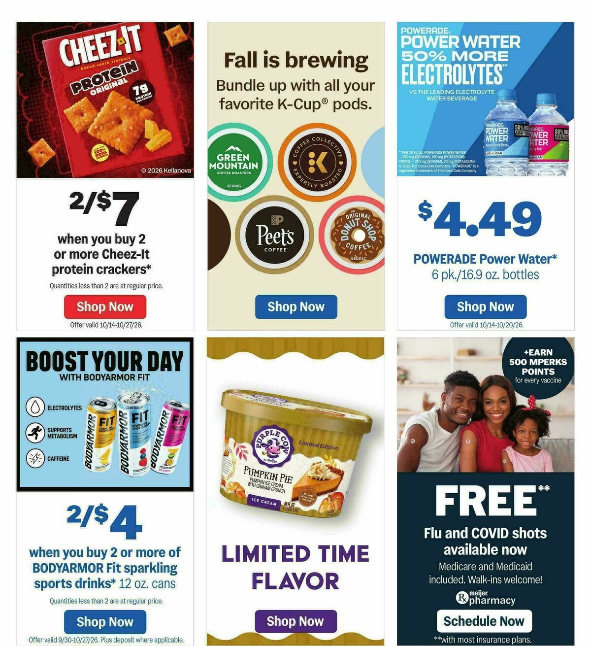 Meijer Weekly Ad from October 14