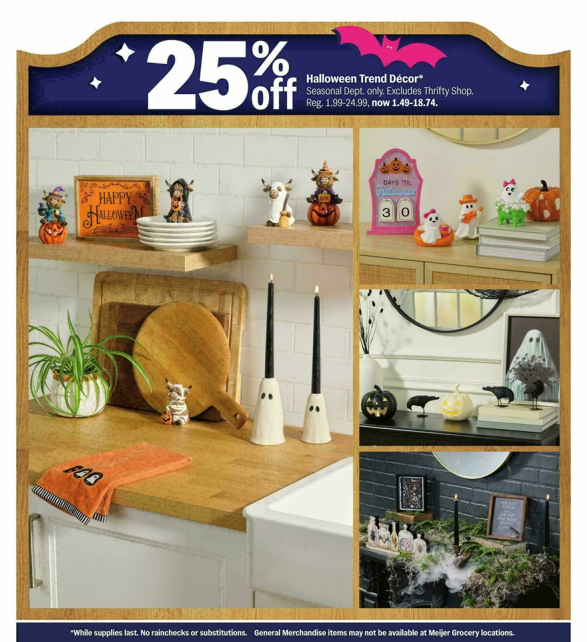 Meijer Happy Halloween Weekly Ad from October 14