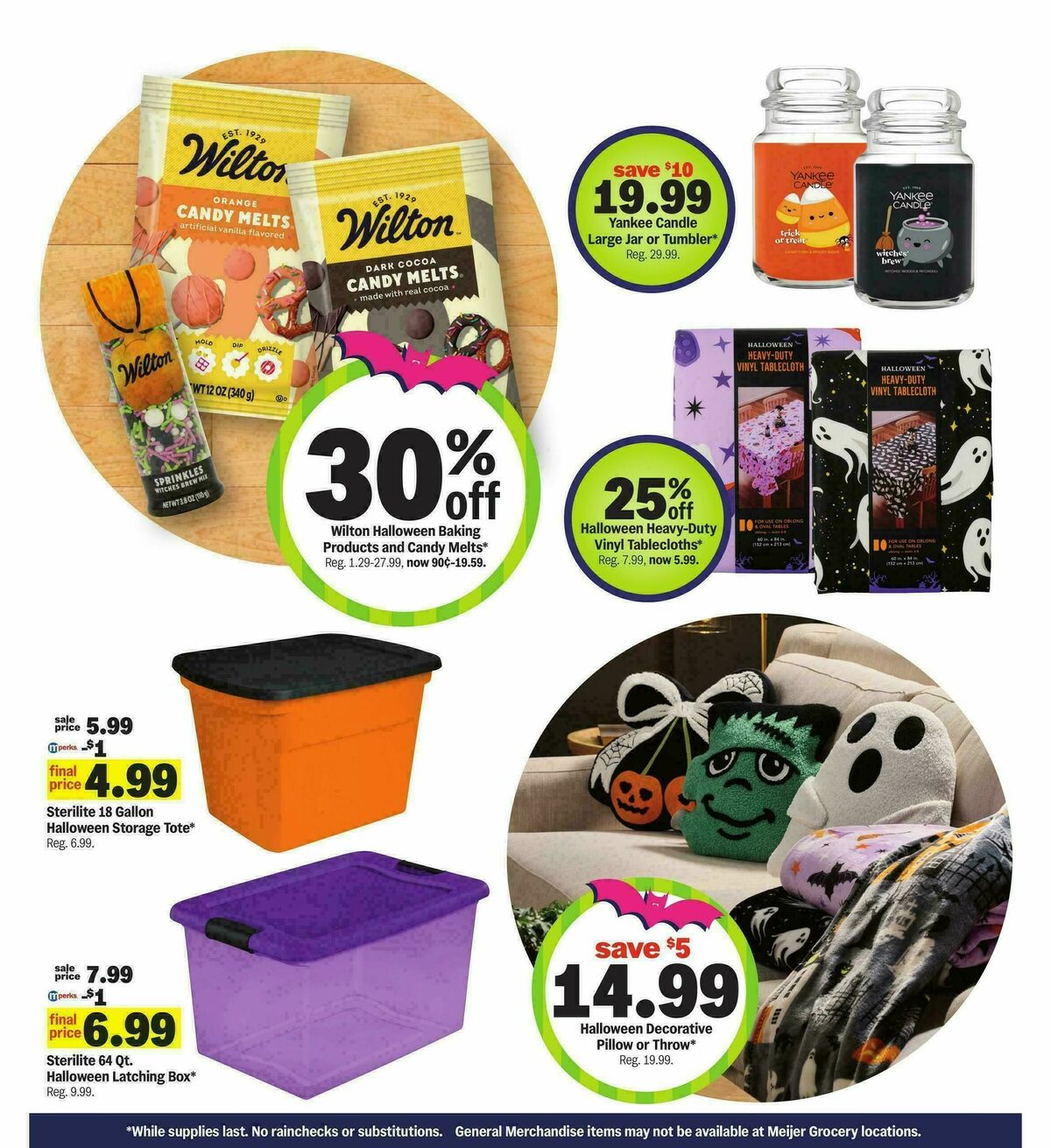 Meijer Happy Halloween Weekly Ad from October 14