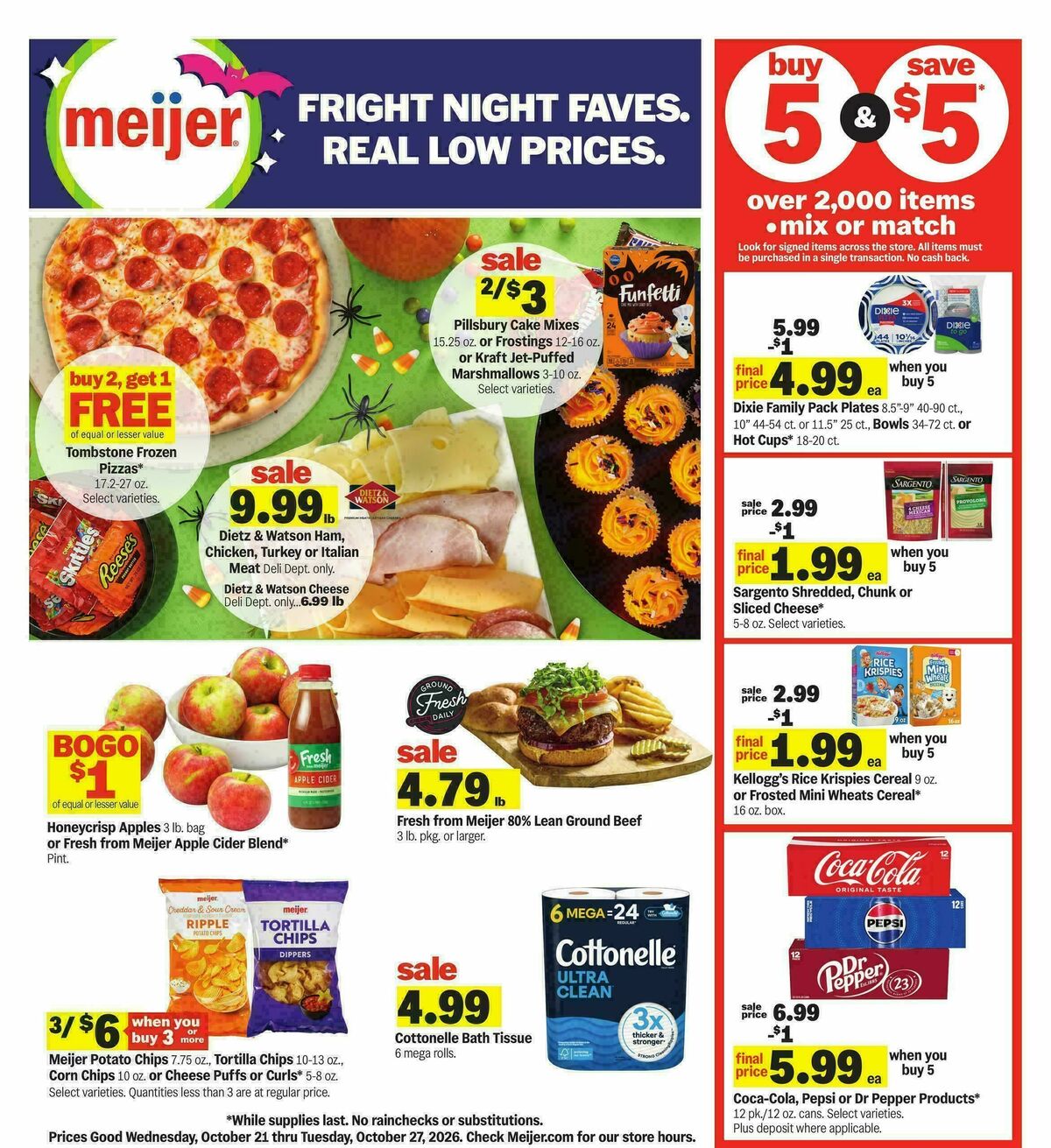 Meijer Weekly Ad from October 21
