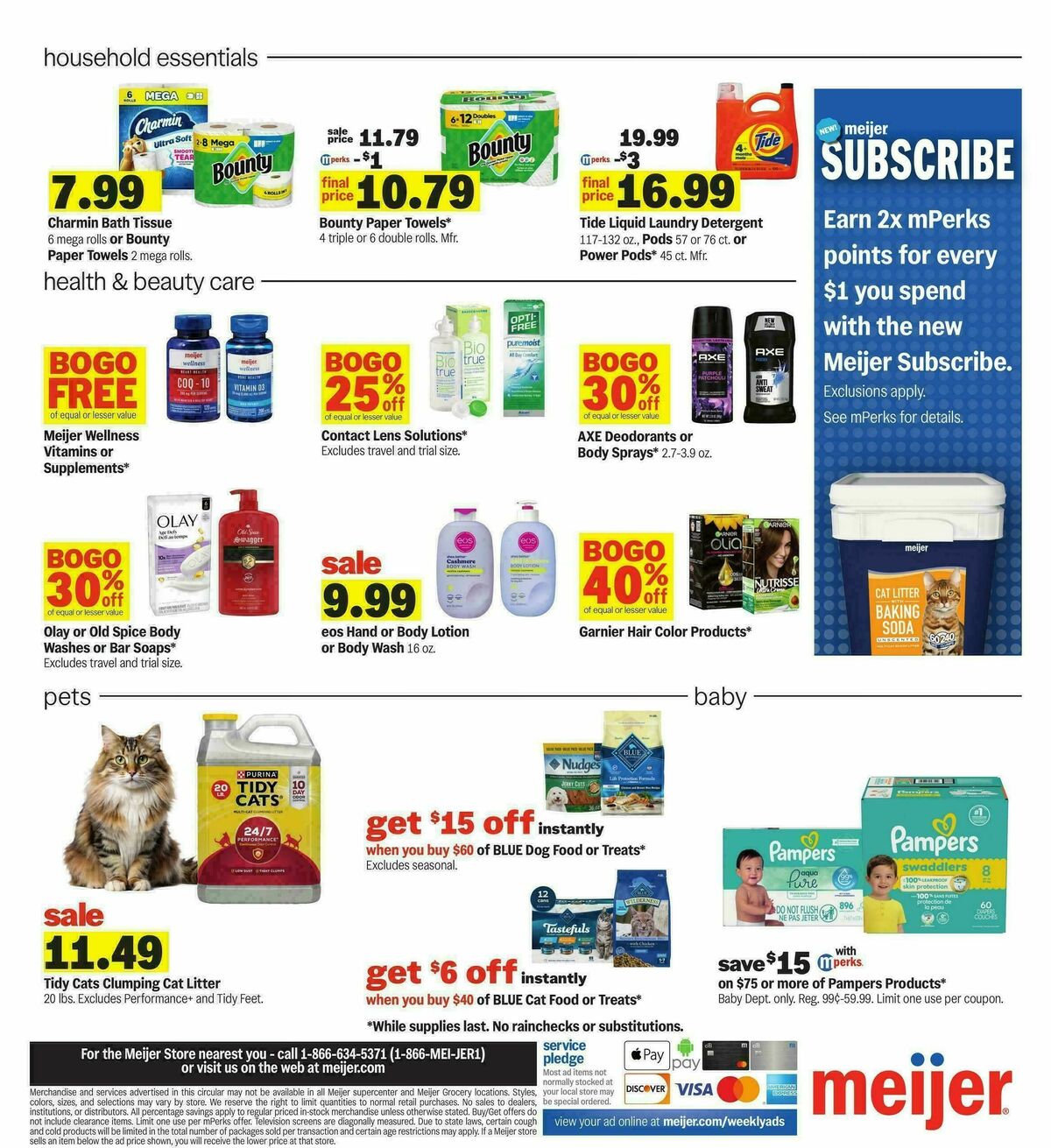 Meijer Weekly Ad from October 21