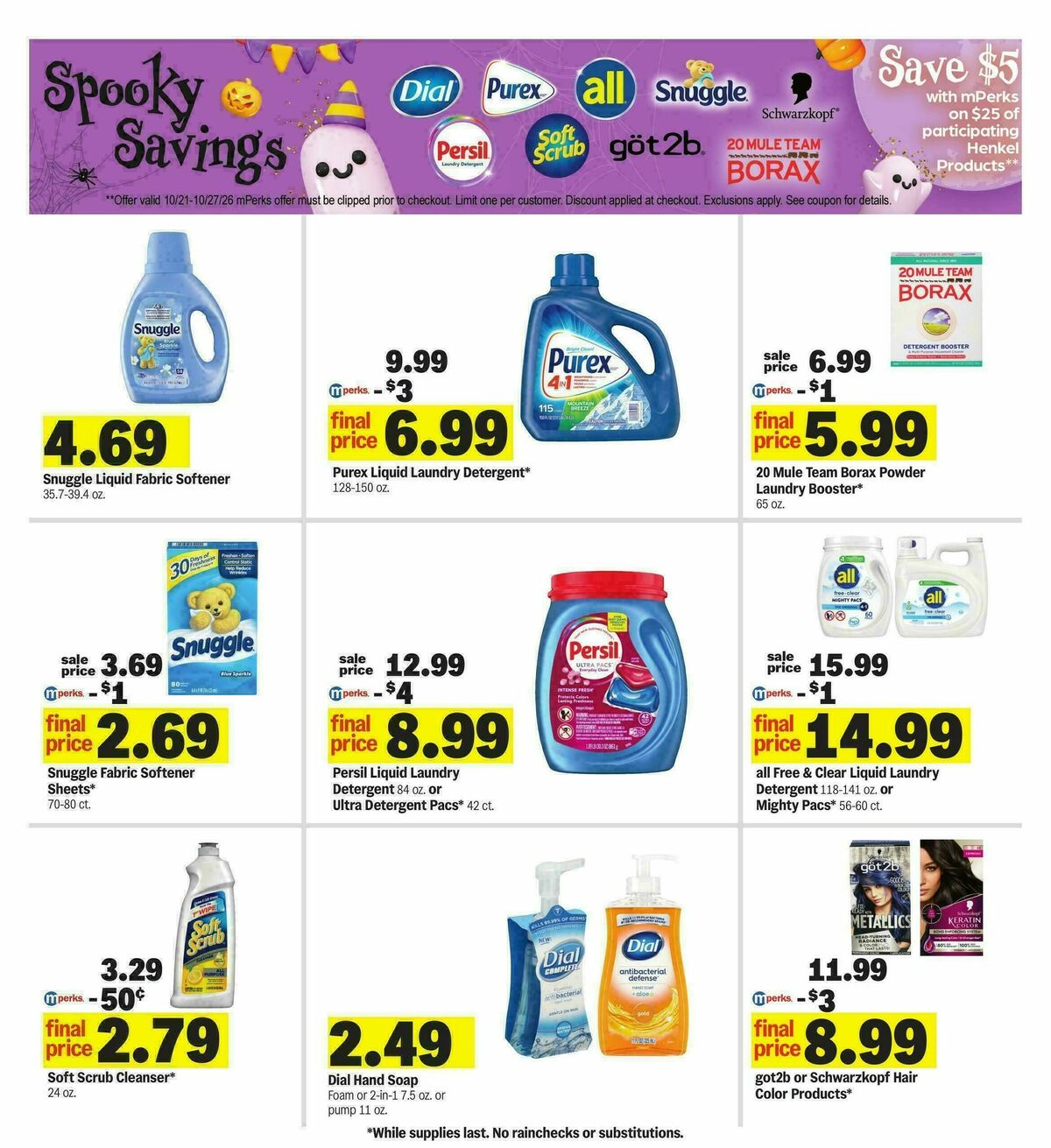 Meijer Weekly Ad from October 21