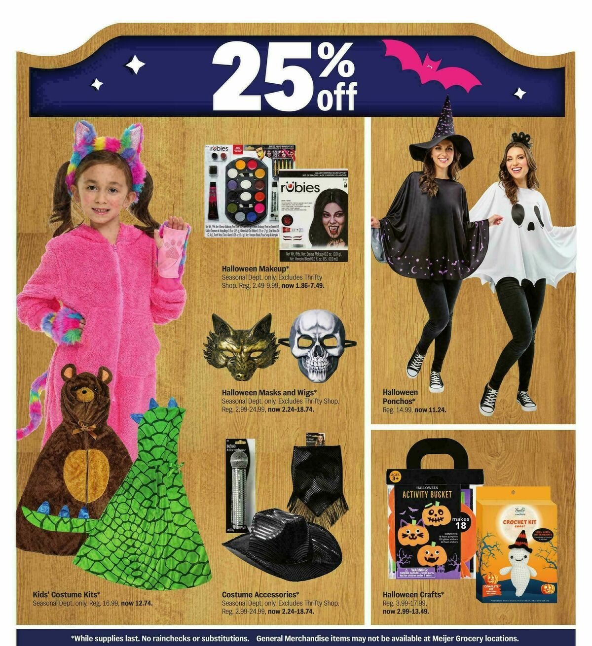 Meijer Happy Halloween Weekly Ad from October 21