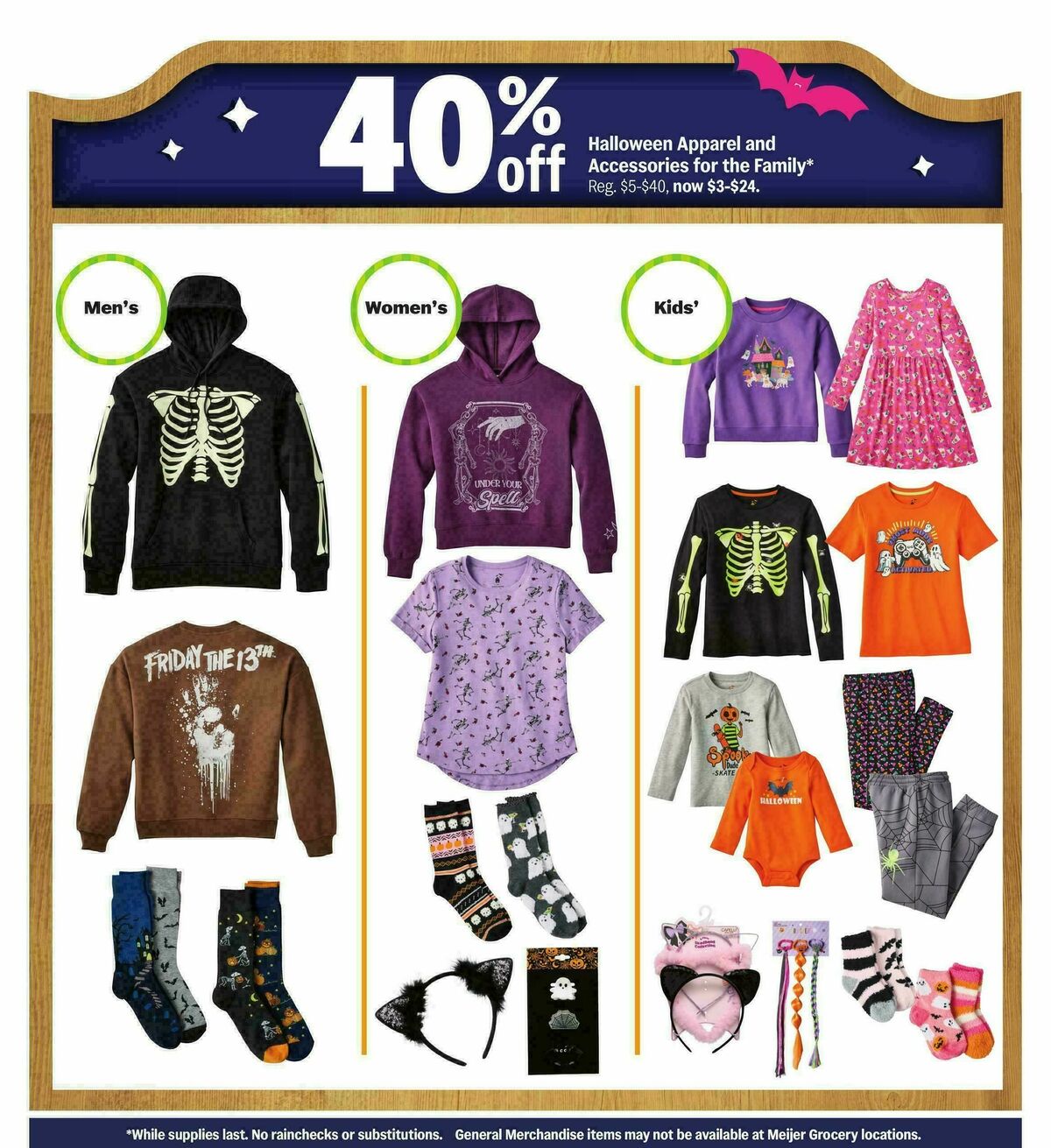 Meijer Happy Halloween Weekly Ad from October 21