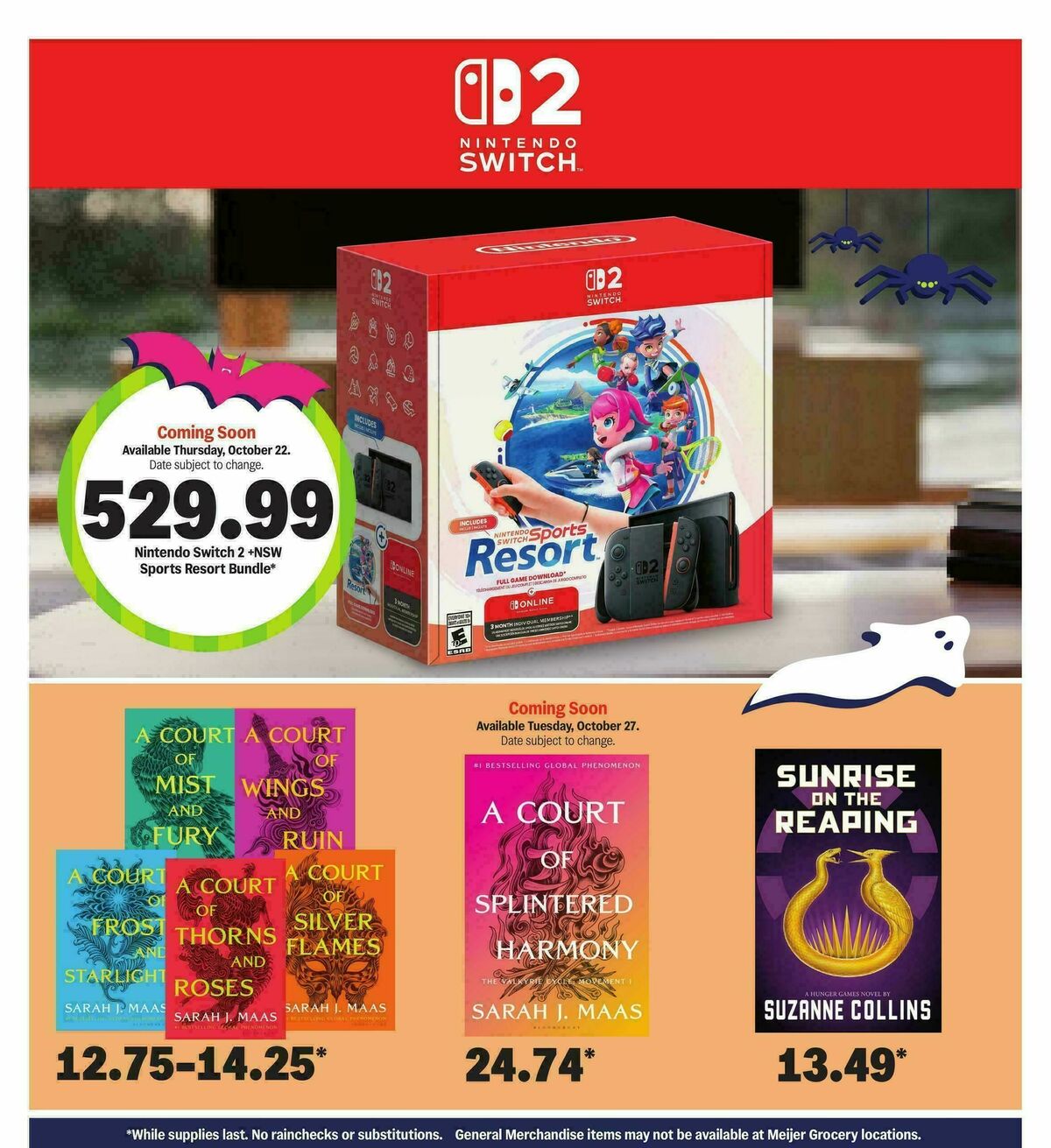 Meijer Happy Halloween Weekly Ad from October 21