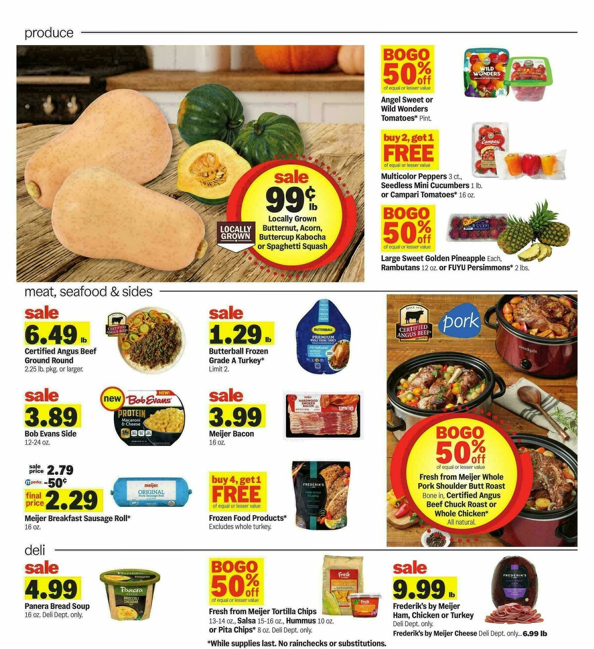 Meijer Weekly Ad from October 28