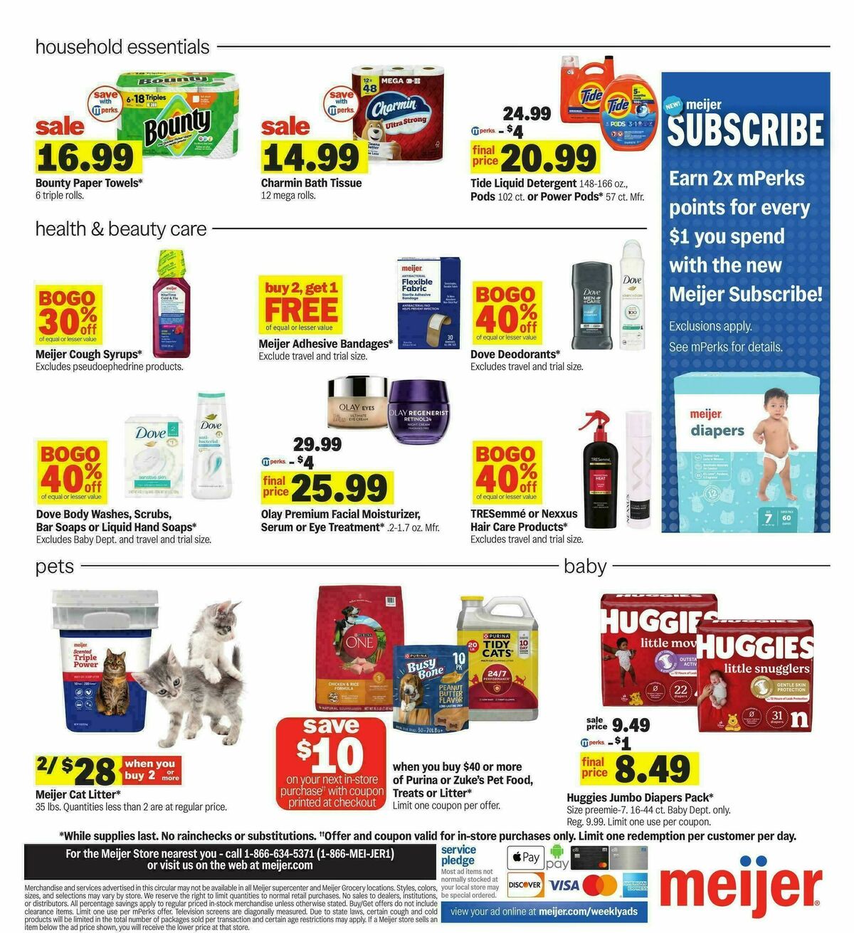 Meijer Weekly Ad from October 28