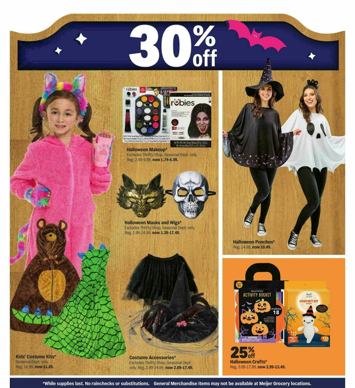 Meijer Happy Halloween Weekly Ad from October 28
