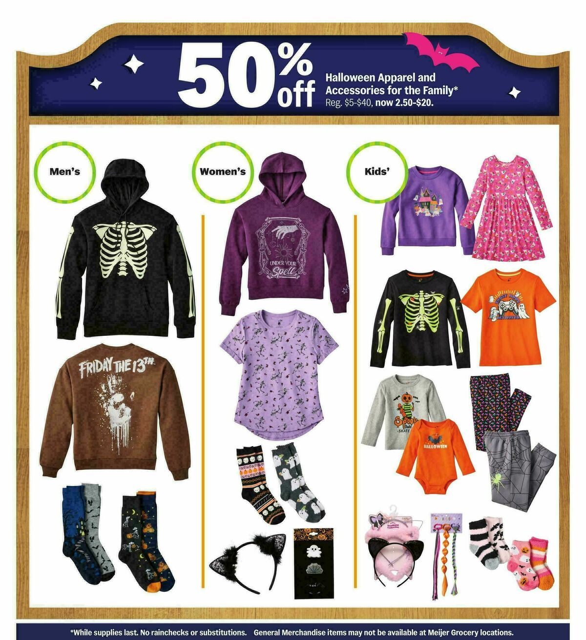 Meijer Happy Halloween Weekly Ad from October 28