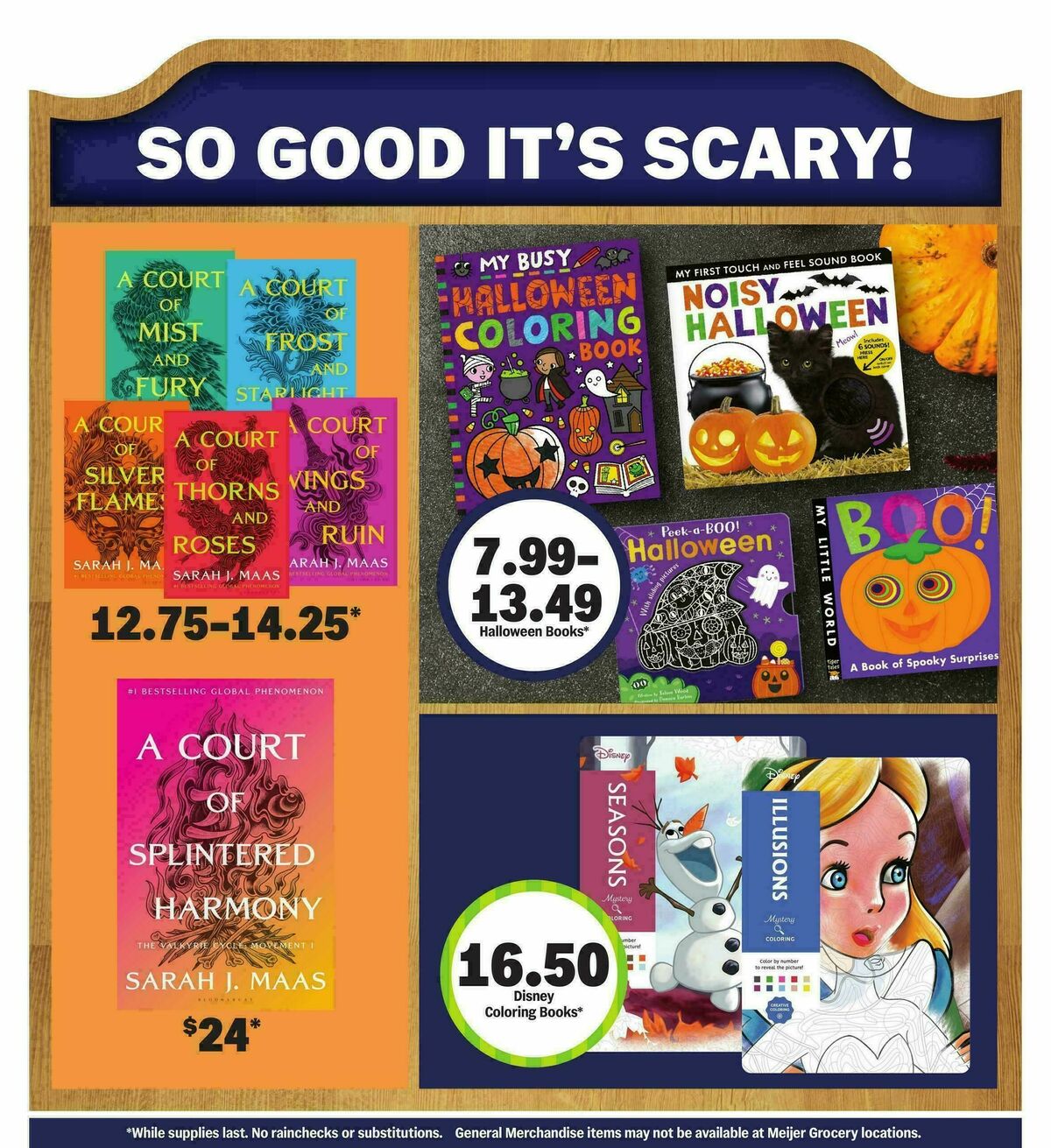 Meijer Happy Halloween Weekly Ad from October 28