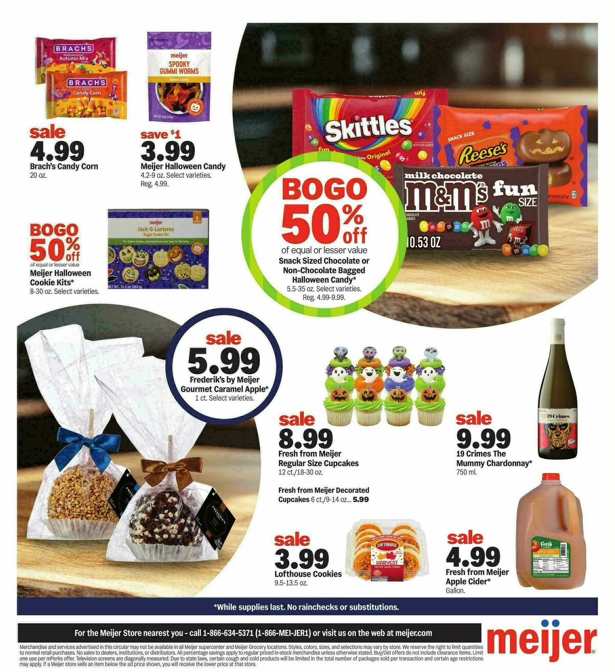 Meijer Happy Halloween Weekly Ad from October 28
