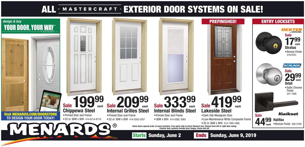 Menards Construction Sale Weekly Ad from June 2