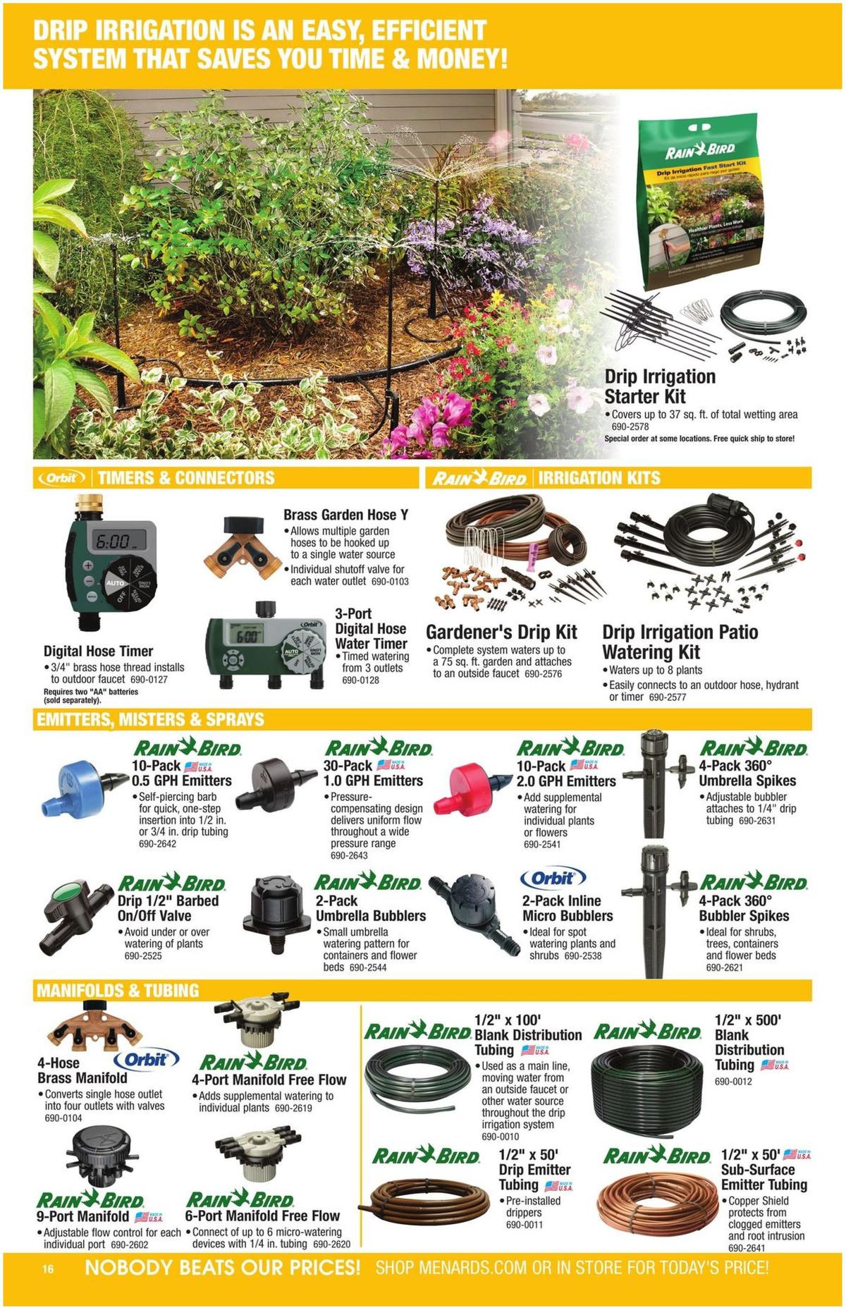 Menards Lawn & Garden Weekly Ad from May 3