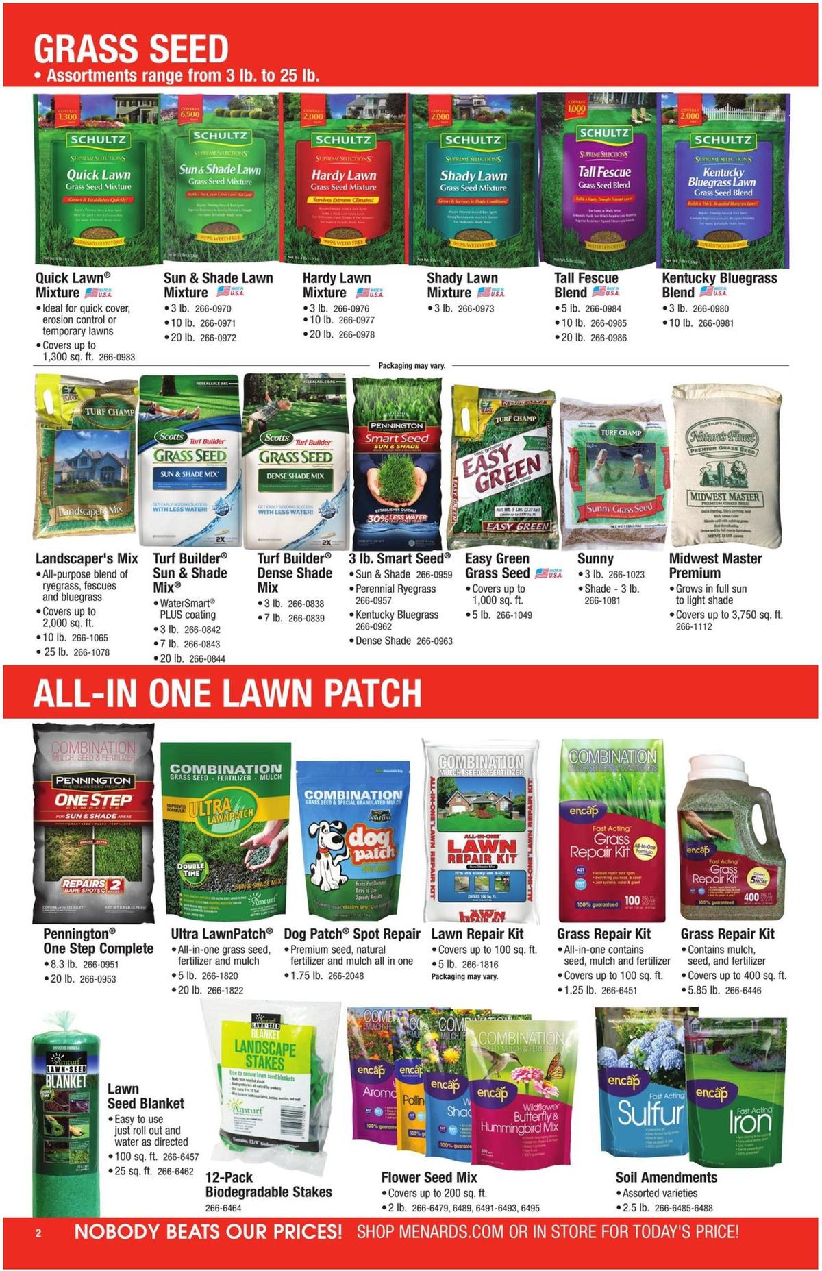 Menards Lawn & Garden Weekly Ad from May 3