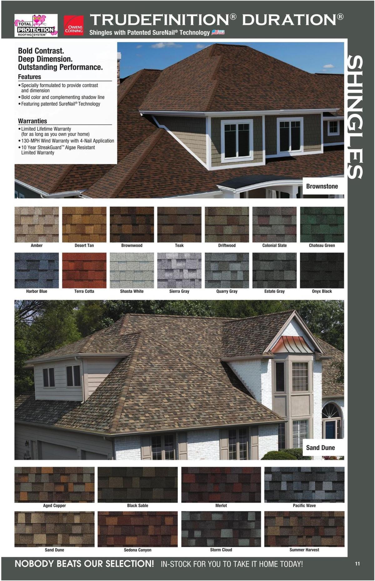 Menards Roofing & Siding Catalog Weekly Ad from August 11