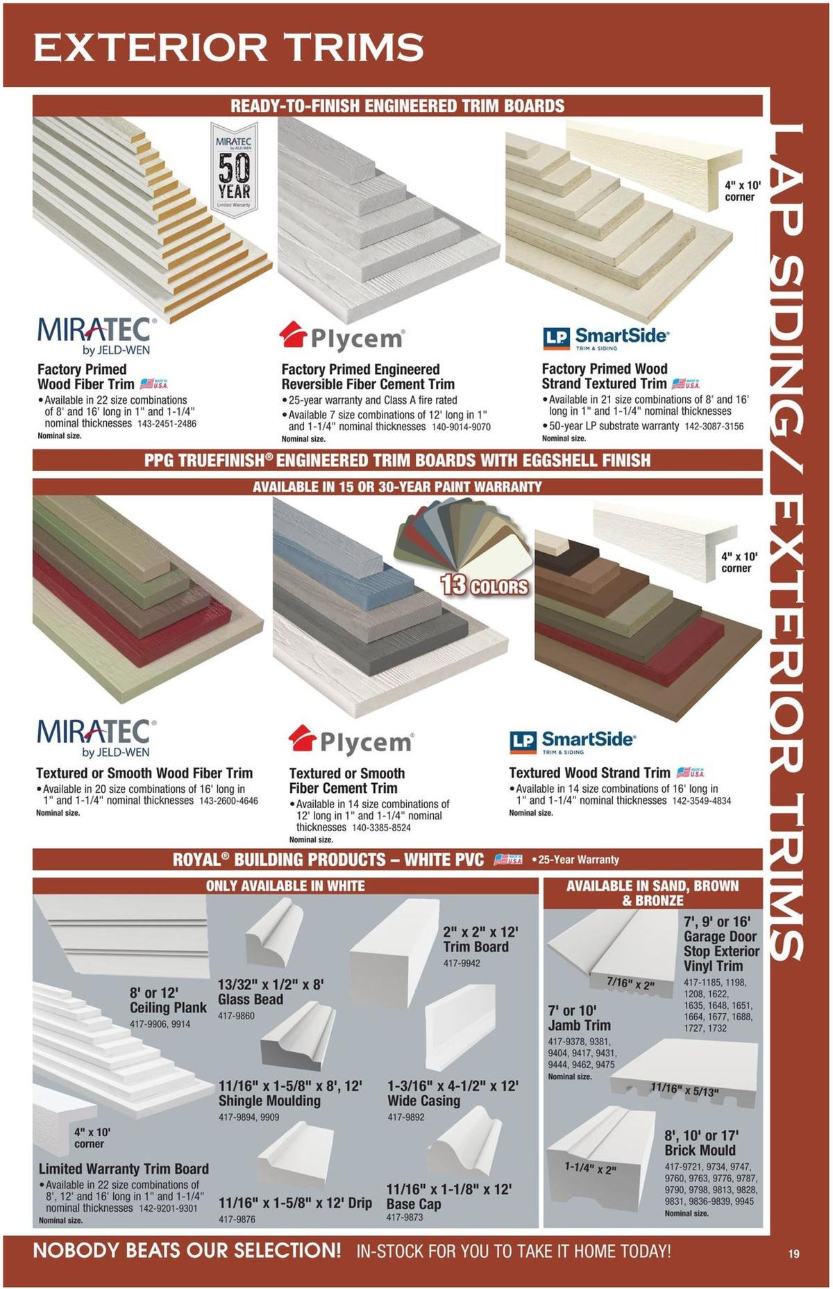 Menards Roofing & Siding Catalog Weekly Ad from August 11