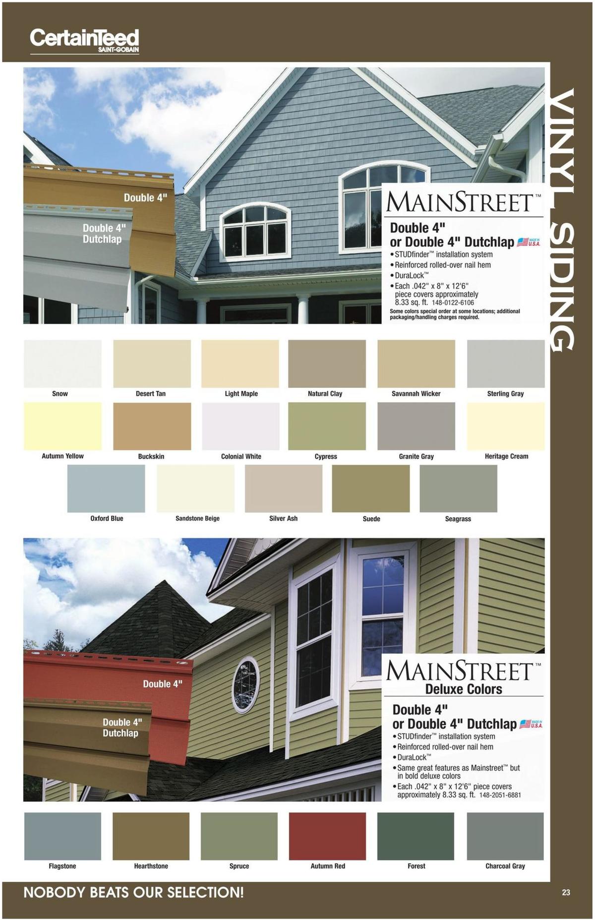 Menards Roofing & Siding Catalog Weekly Ad from August 11
