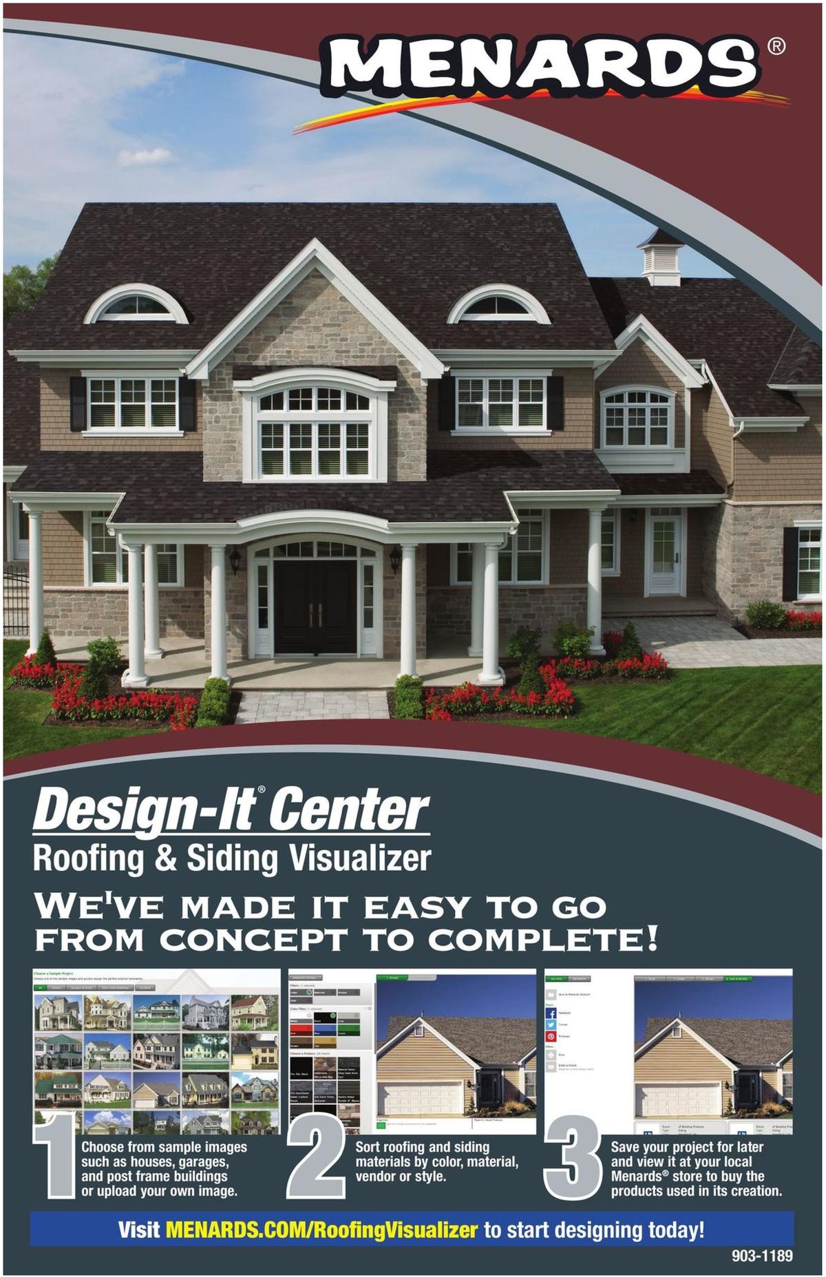 Menards Roofing & Siding Catalog Weekly Ad from August 11