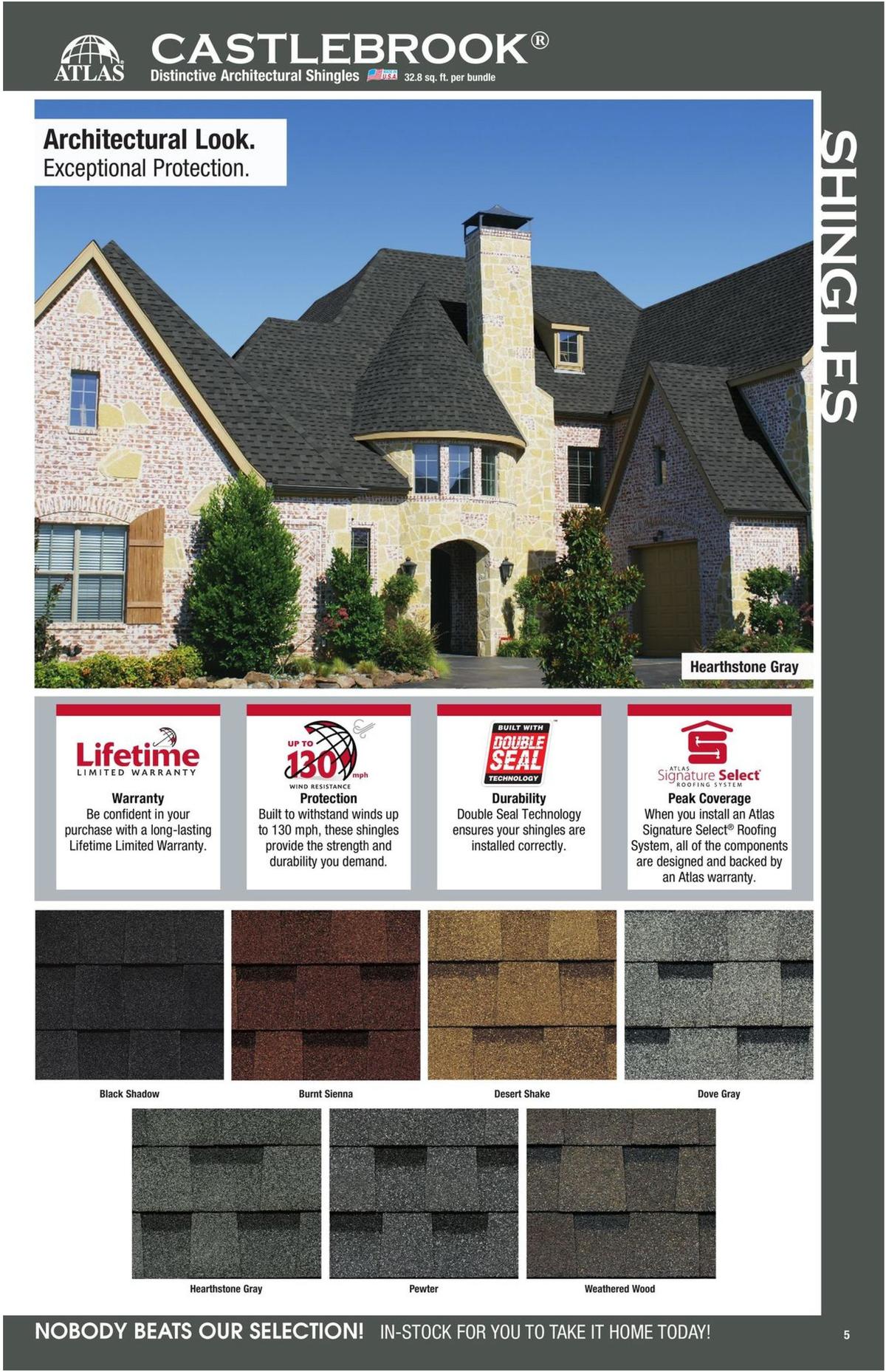 Menards Roofing & Siding Catalog Weekly Ad from August 11