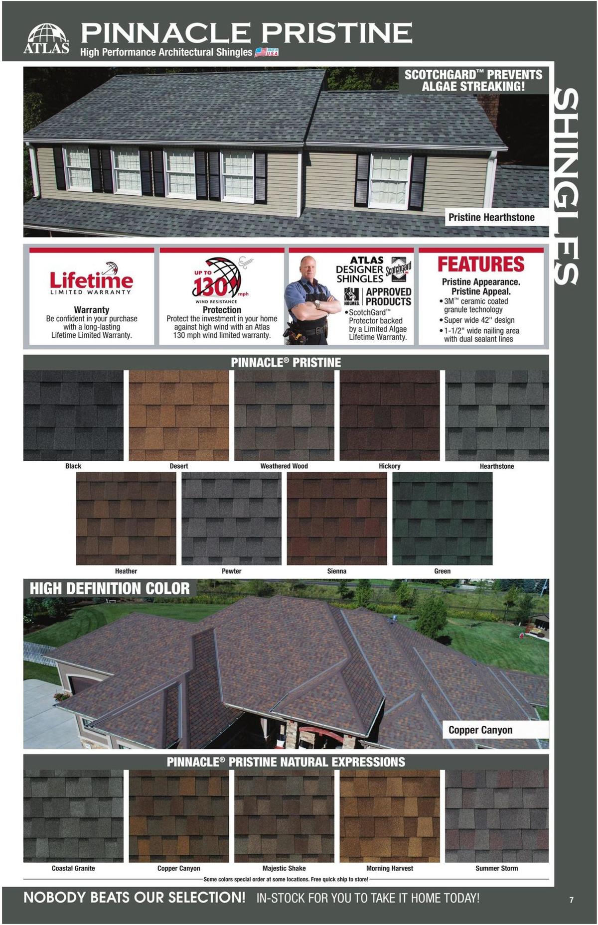 Menards Roofing & Siding Catalog Weekly Ad from August 11