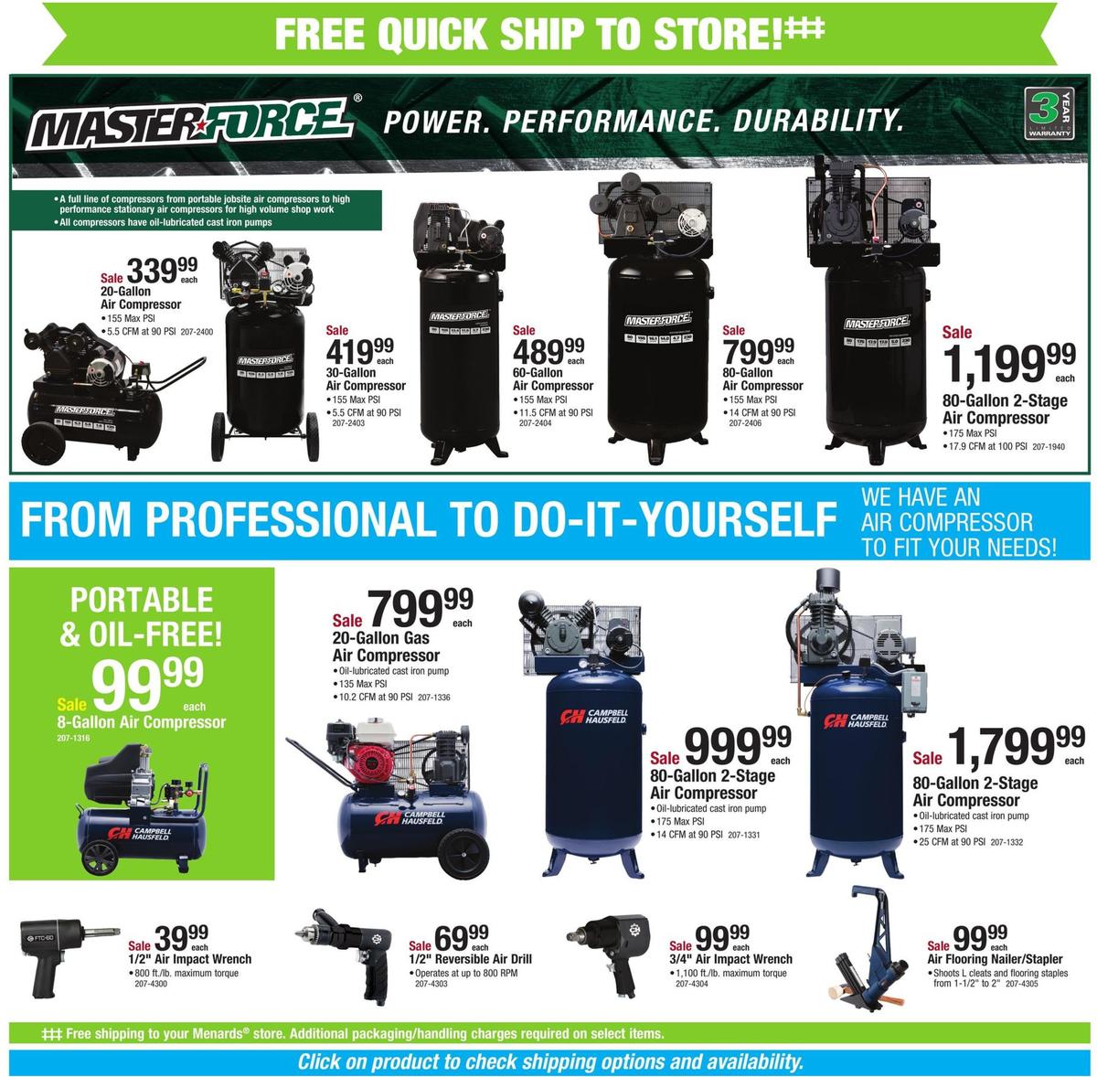 Menards Weekly Ad from August 18