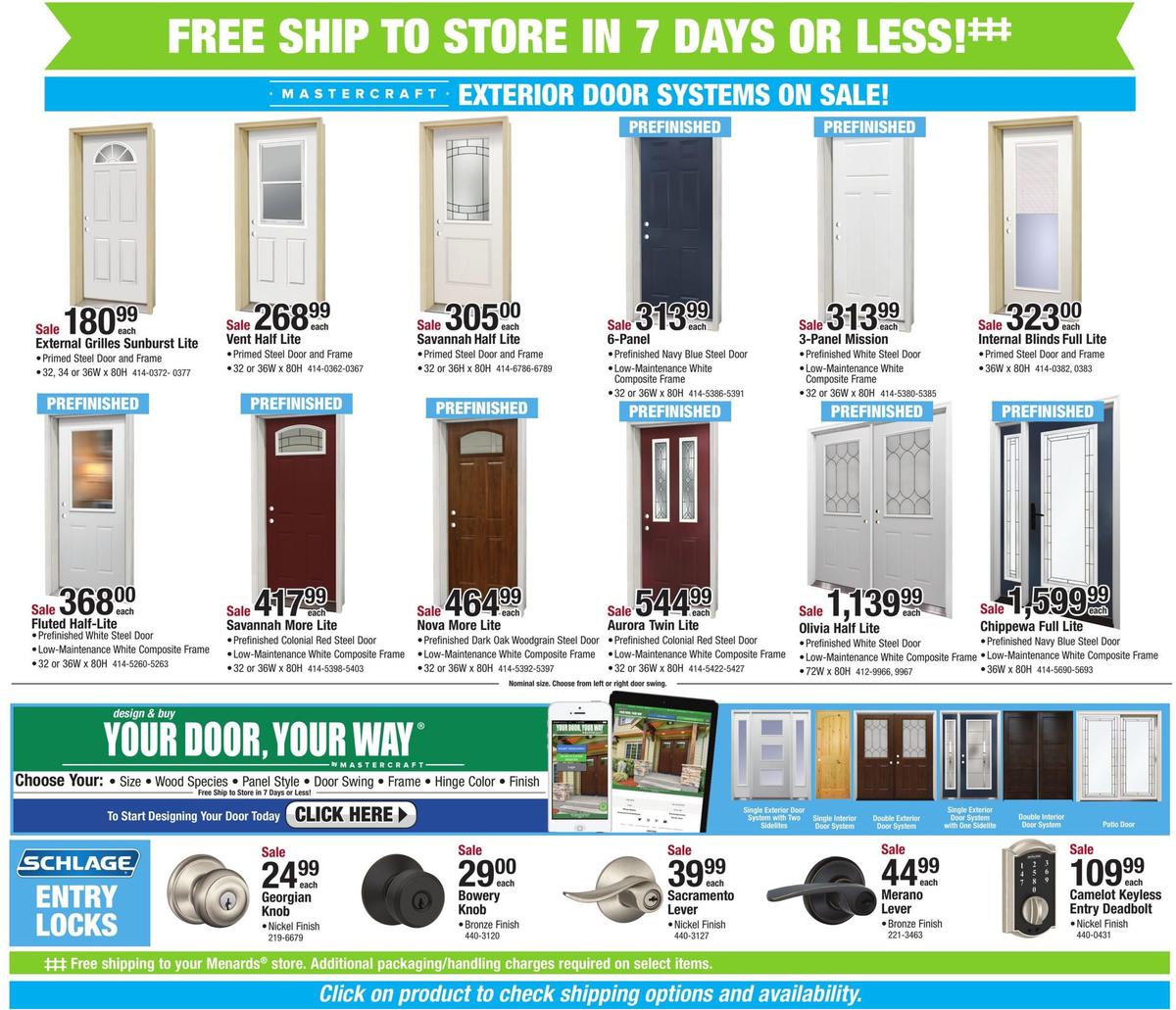 Menards Weekly Ad from August 18