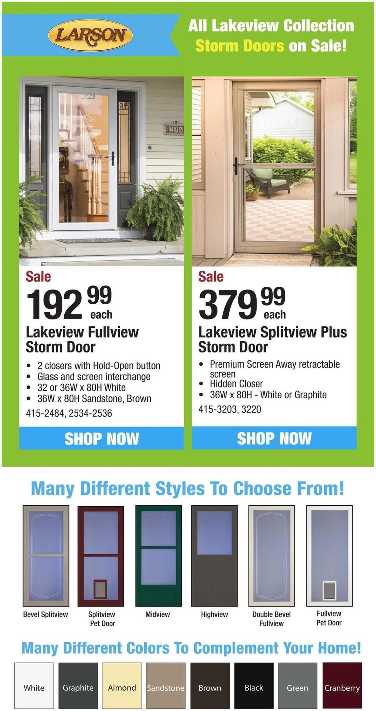 Menards Weekly Ad from August 18